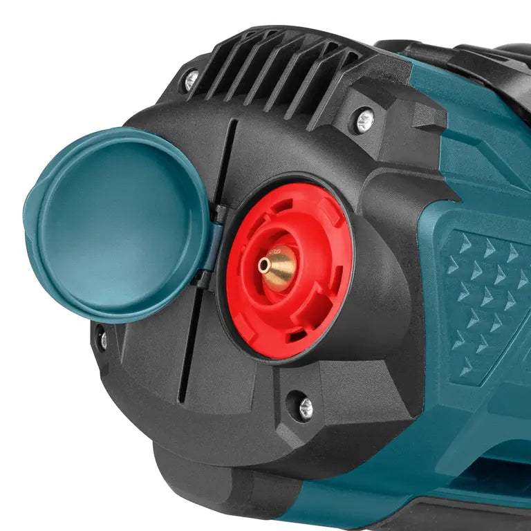 PISTOLA PULVERIZADORA PARA PINTAR INALAMBRICA EN KIT C/ BOQUILLAS (1/1.8/2.5) -  BATERIA(20V) Y CARG