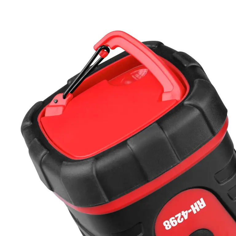 LINTERNA PARA ACAMPAR RECARGABLE LED DE 250 LUMENS