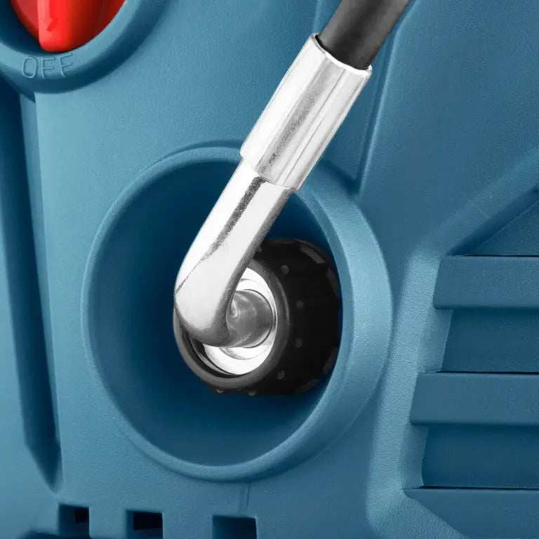 HIDROLAVADORA ELECTRICA CON CARRETE DE MANGUERA INCLUIDO DE 140 BAR 1650W 5L/MIN