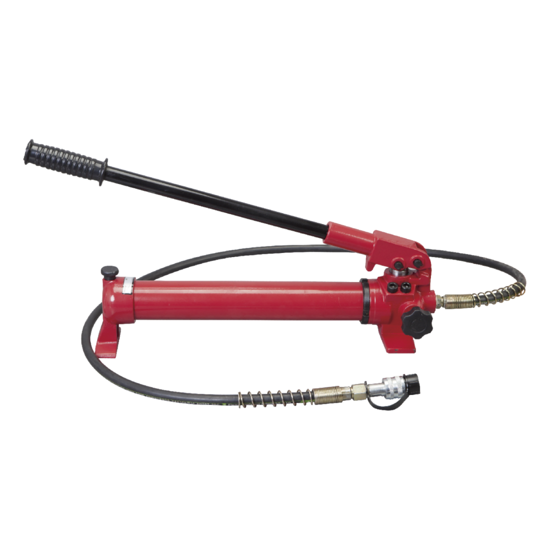 BOMBA HIDRAULICA MANUAL CON MANOMETRO CAPACIDAD 1 LITRO