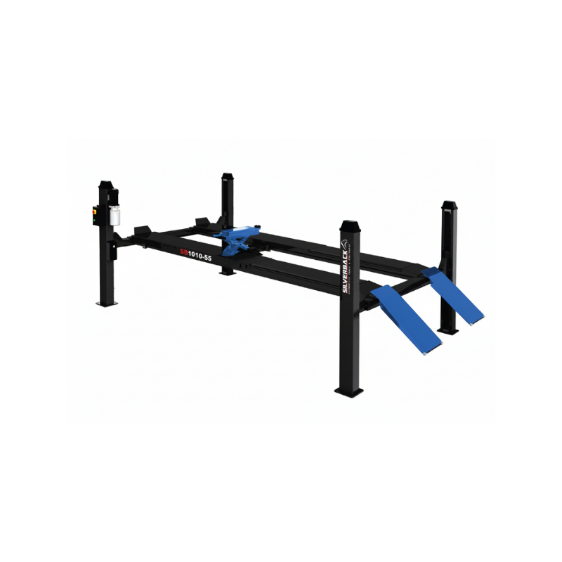 ELEVADOR DE 4 POSTES CAPACIDAD 5500KG (12,126 LBS) C/ROLLING JACK