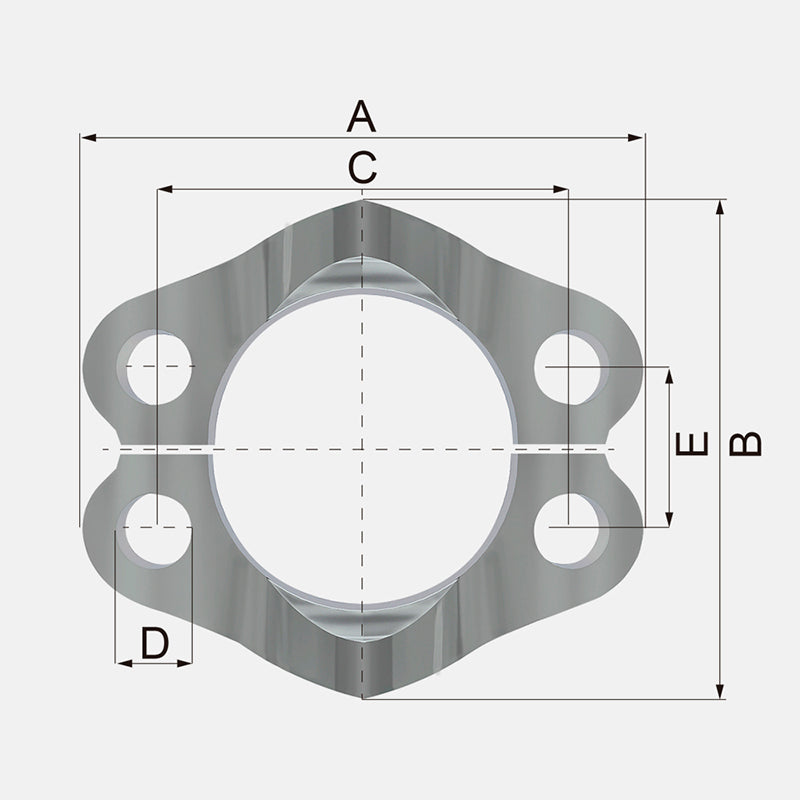 KIT DE BRIDA FLANGE CODIGO 61 WP 3000 PSI