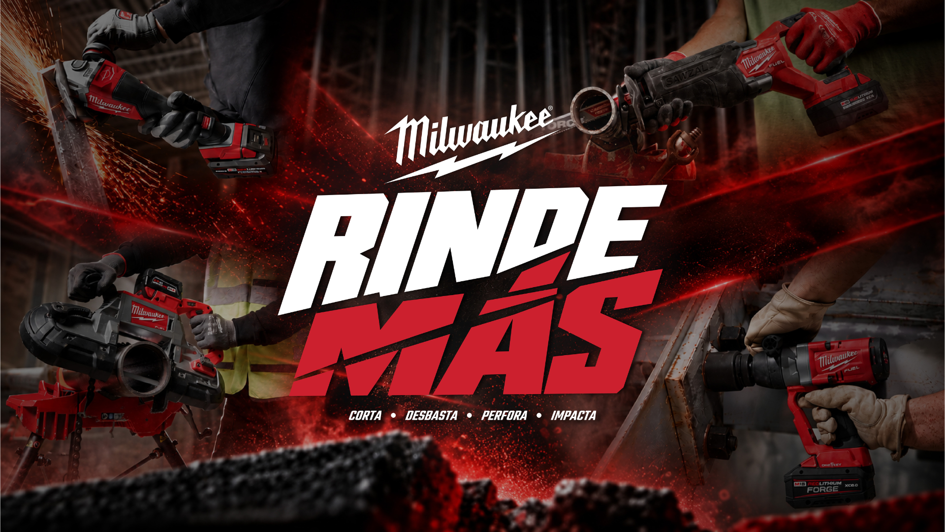 Milwaukee Rinde Más