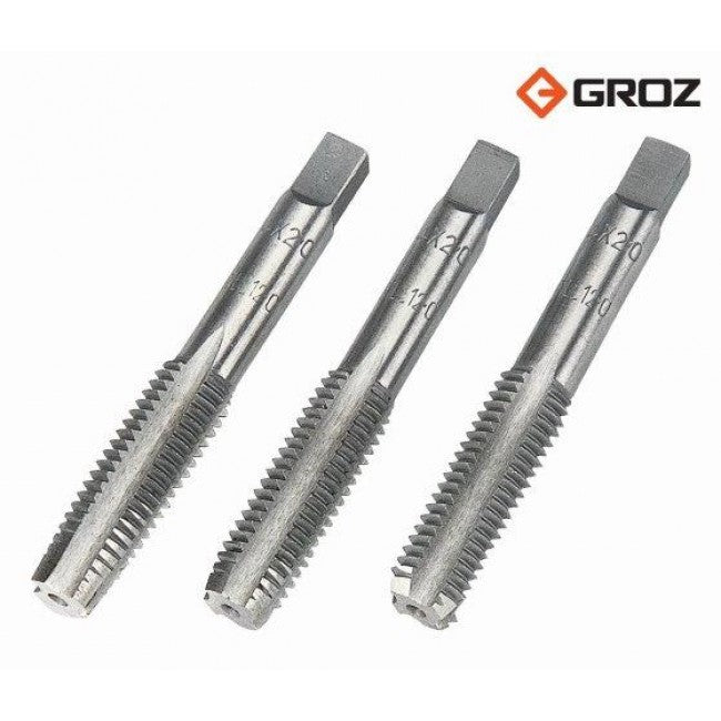 JUEGO DE MACHOS PARA ROSCAR 3 PZS, 10 X 1.50 MM-60°