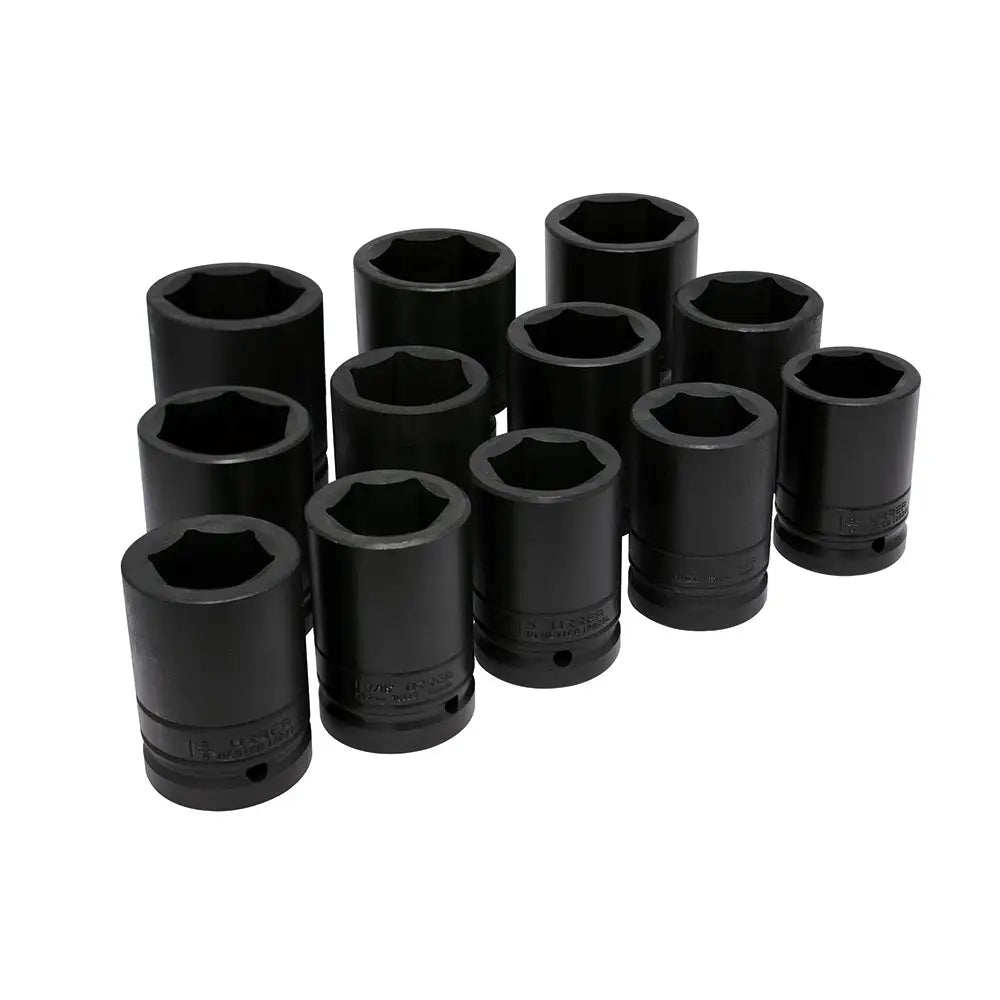 JUEGO DE 12 DADOS DE IMPACTO LARGO EN PULGADAS 1"