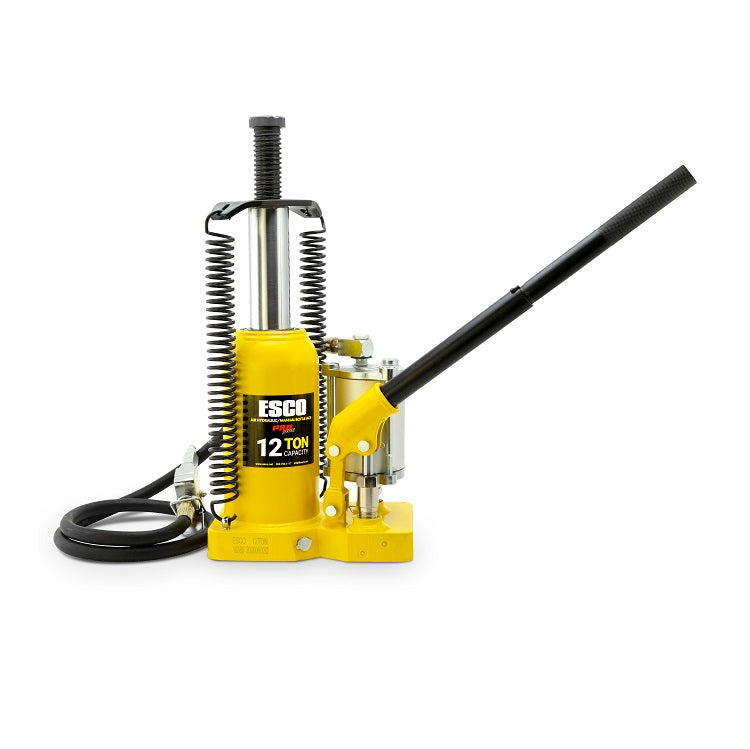 GATO HIDRAULICO  NEUMATICO INDUSTRIAL DE BOTELLA DE 12 TONELADAS SERIE PRO