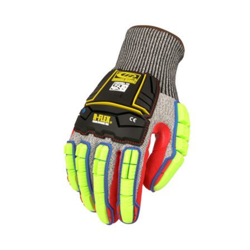 GUANTES RINGERS R065 ANTI IMPACTOS RESISTENTE A CORTES CON PALMA RECUBIERTA