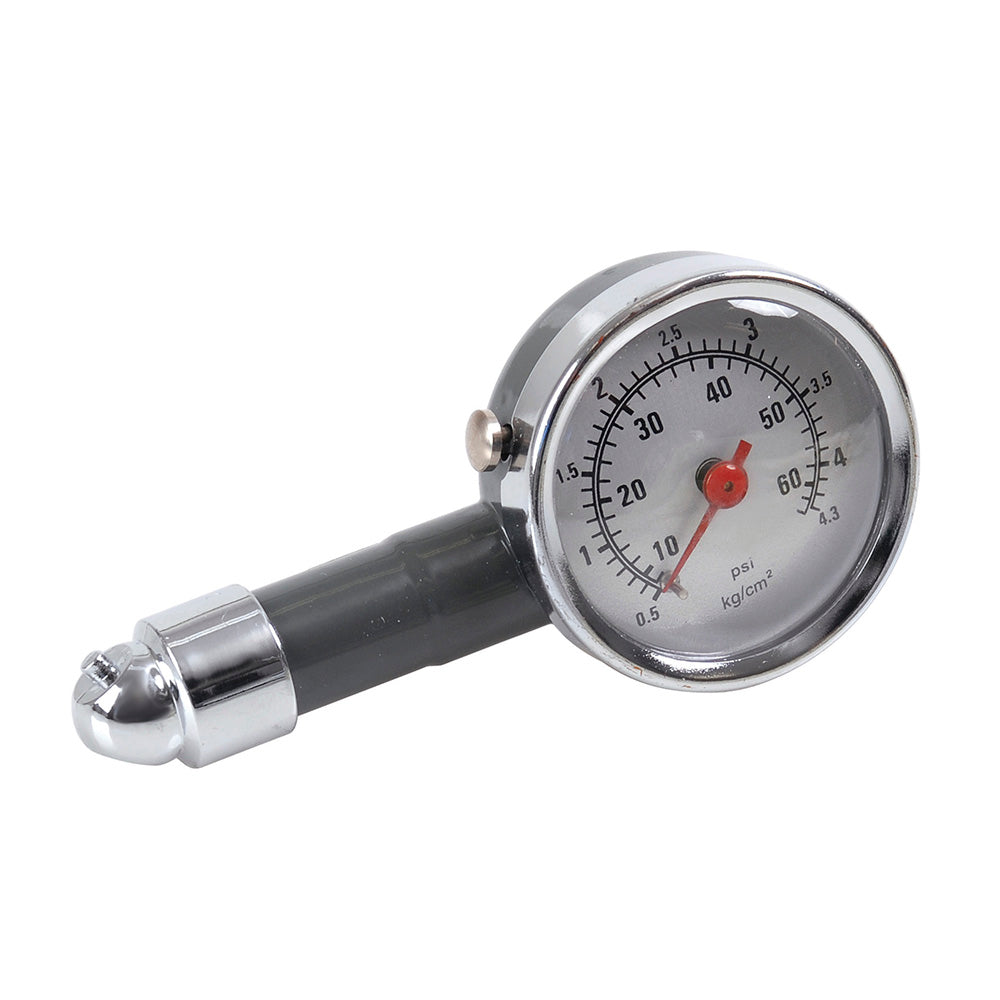 MEDIDOR DE PRESION DE AIRE CON MANOMETRO 10-60 PSI