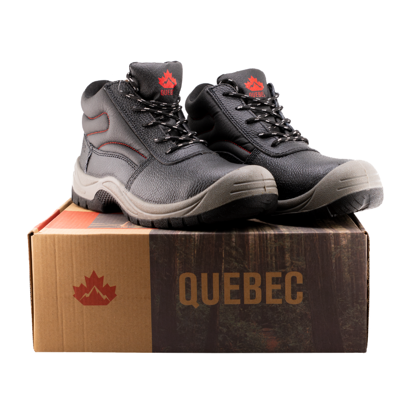 BOTA DE SEGURIDAD QUEBEC QU 428 NEGRO