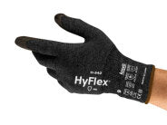GUANTE HYFLEX CON RECUBRIMIENTO DE NITRILO RESISTENTE AL CORTE NIVEL 7