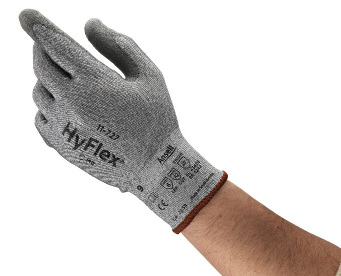GUANTES HYFLEX 11-727 CON PALMA DE POLIURETANO