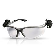 LENTES DE SEGURIDAD CLAROS ANTI-FOG CON LUCES TIPO LED LIGHT VISION
