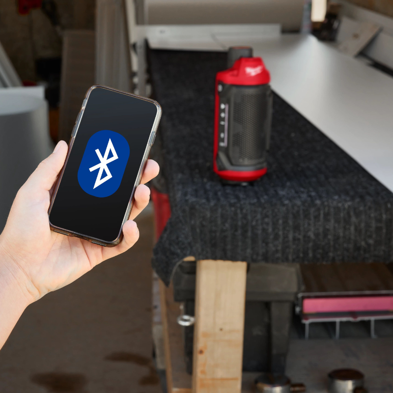 BOCINA PARA OBRA M12™ BLUETOOTH® CON COMPATIBILIDAD PACKOUT™ (HERRAMIENTA SOLA)