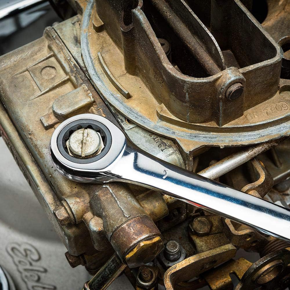 LLAVE COMBINADA CON RATCHET
