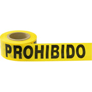 CINTA DE PROHIBIDO 100M