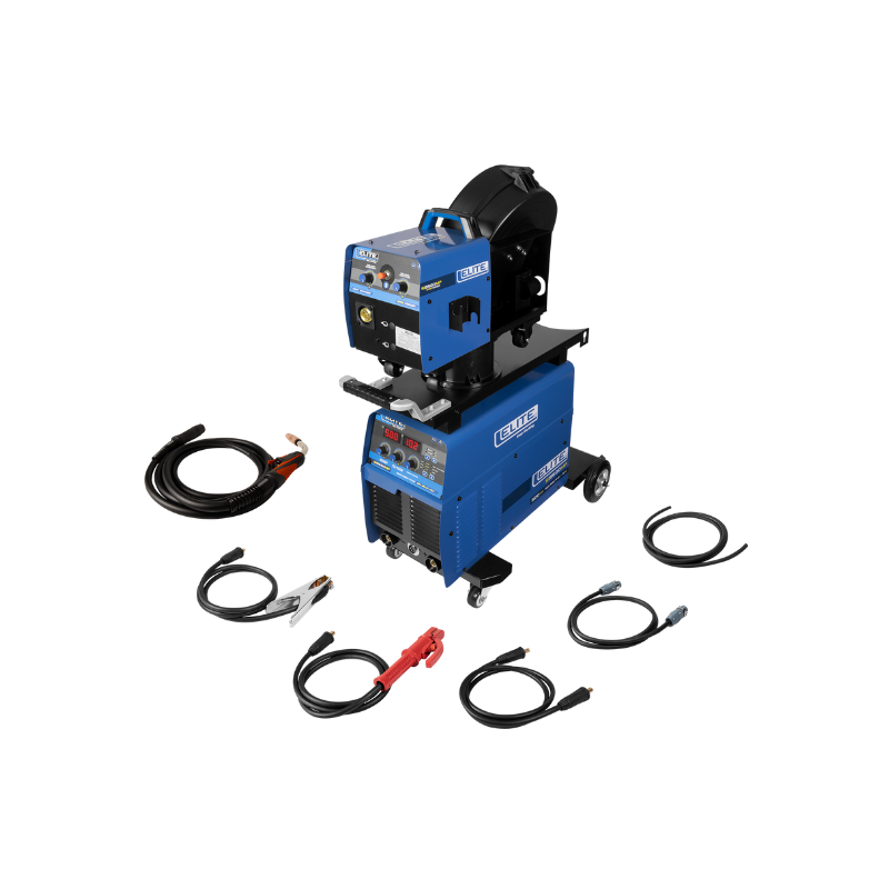 KIT SOLDADOR INVERSOR MULTIPROCESOS ELITE MP 500 MIG/MAG/FCAW/MMA 500A 220/380/440V 3PH