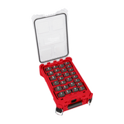 SET DE DADOS DE IMPACTO DE 1/2" METRICOS DE 27 PIEZAS PARA MODULOS PACKOUT