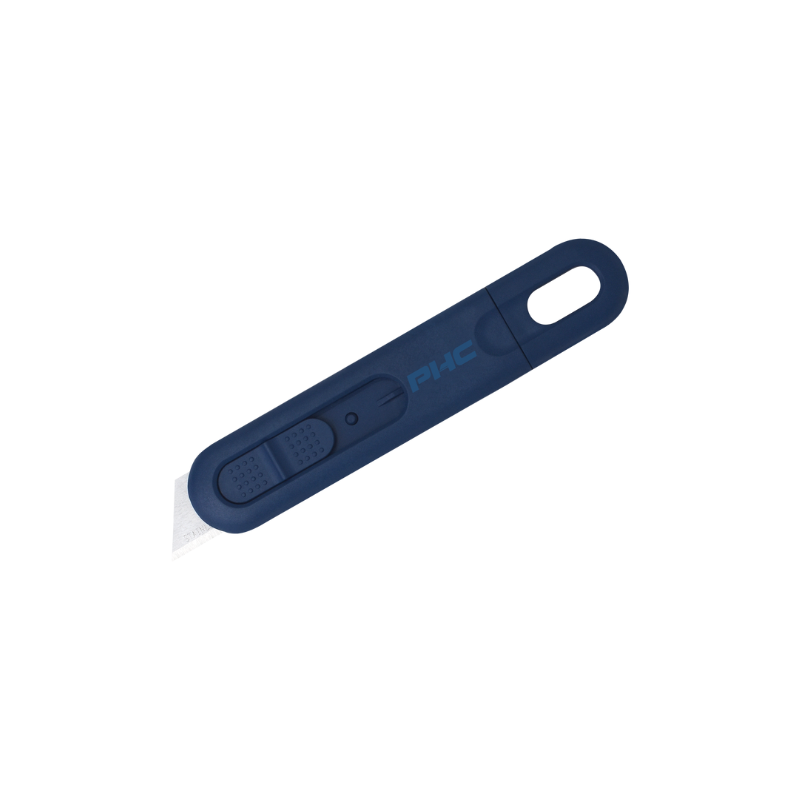 CUCHILLA DE SEGURIDAD DESECHABLE AUTORETRACTIL VOLO METAL DETECTABLE PHC