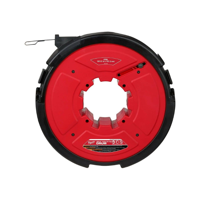 CARTUCHO DE CABLE DE ACERO PARA HERRAMIENTA PASACABLE 287320 DE 120' X 1/8
