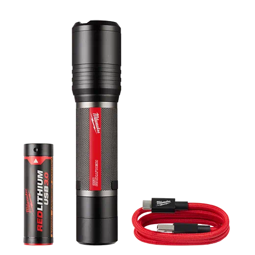 LINTERNA PERSONAL DE 2000L RECARGABLE POR USB