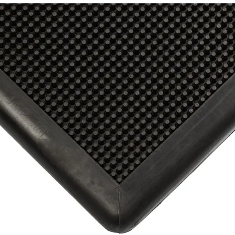 TAPETE SANITIZANTE DE TAMAÑO ESTANDAR C/BORDE DE 2-1/2 NEGRO DE 24 X 32