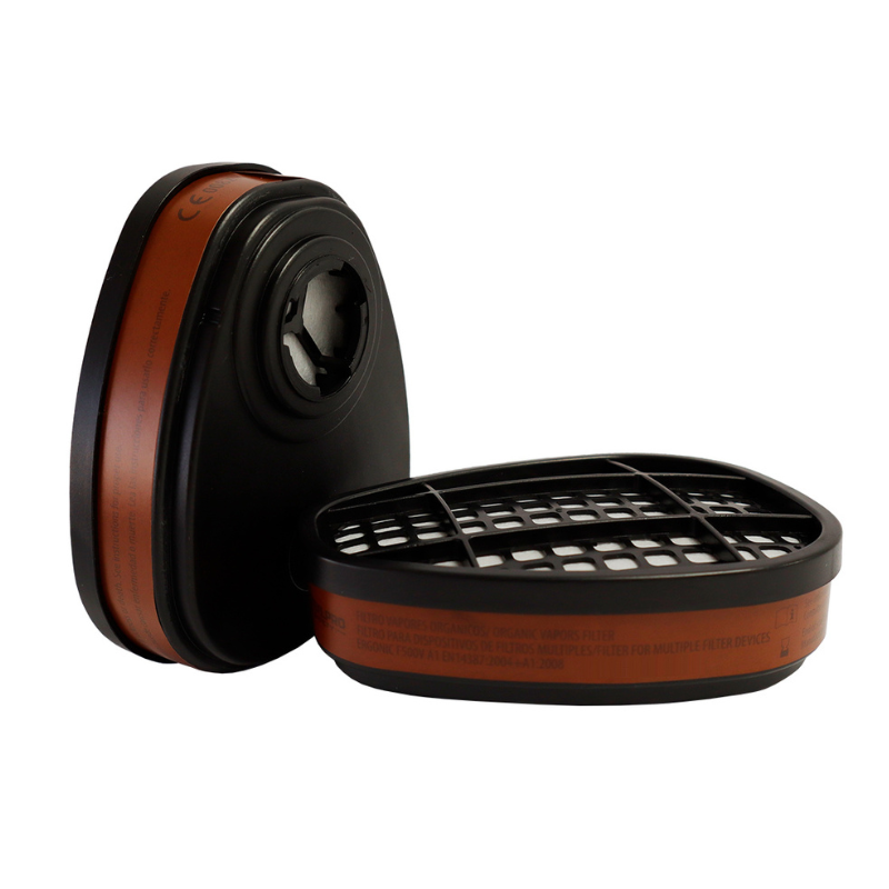 FILTRO ERGONIC F500V A1 VAPORES ORGÁNICOS (PAR)