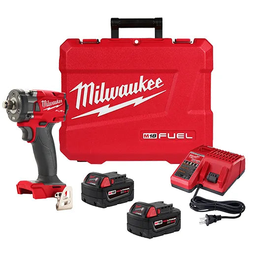 LLAVE DE IMPACTO COMPACTA M18 FUEL DE 1/2"  EN KIT