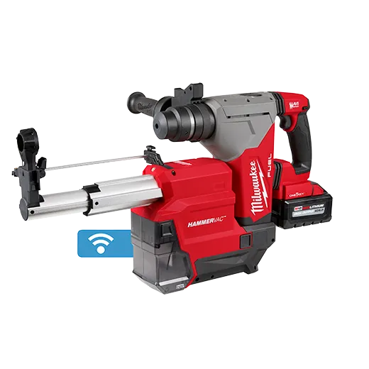 ROTOMARTILLO  DE 1-1/8" SDS PLUS EN KIT Y SET DE EXTRACCION DE POLVO