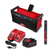 RADIO - BOCINA + CARGADOR + BATERIA + LAMPARA
