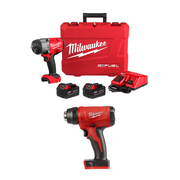 KIT DE LLAVE DE IMPACTO DE 1/2" M18 + PISTOLA DE CALOR M18