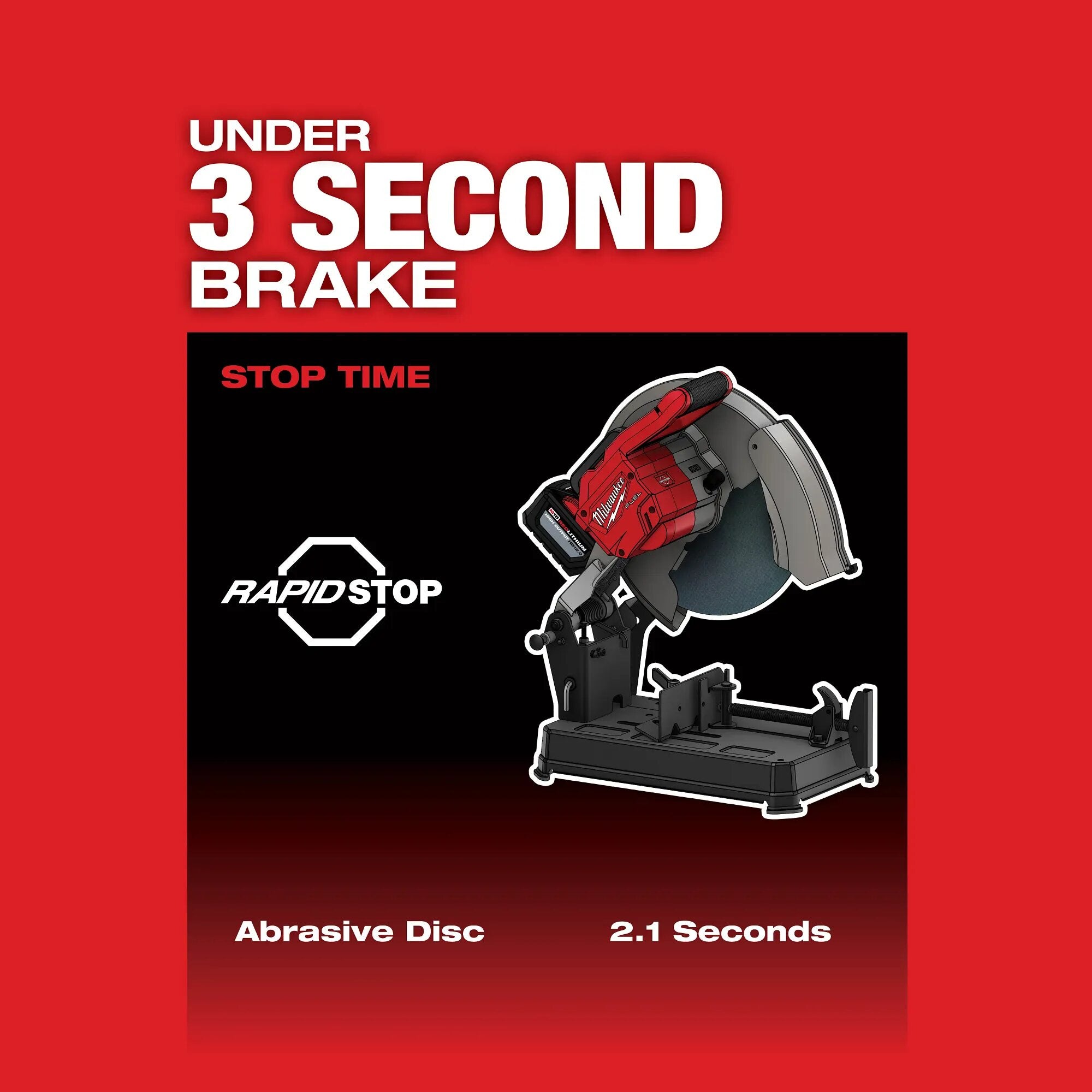 TRONZADORA  DE 14" M18 FUEL EN KIT