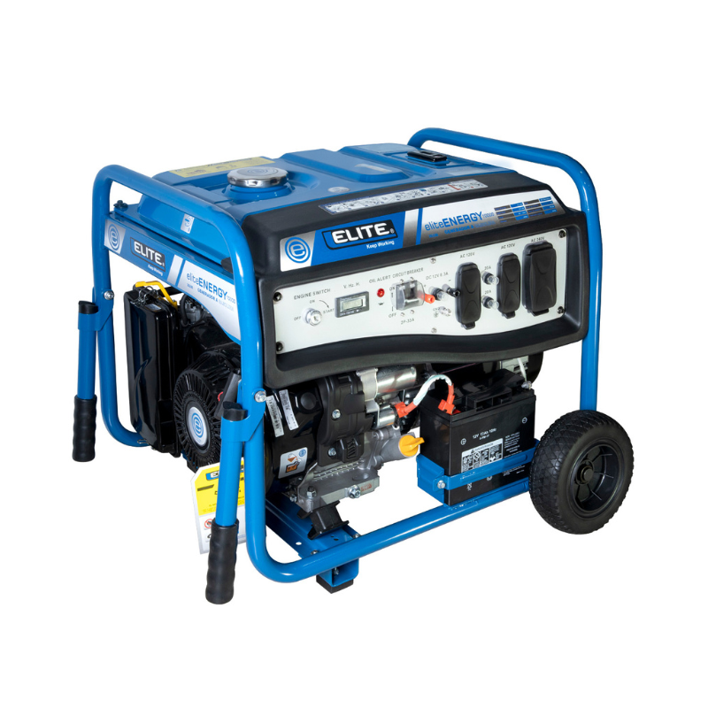 GENERADOR PORTATIL GASOLINA 9KW 110-220V 60Hz 1PH ARRANQUE E