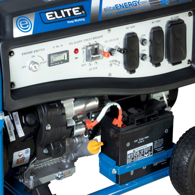 GENERADOR PORTATIL GASOLINA 9KW 110-220V 60Hz 1PH ARRANQUE E