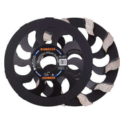 DISCO COPA DIAMANTADO DESBASTE CONCRETO 5" (5.0 X 7.0) 7/8 DS41 ALPHA (1 FILA)
