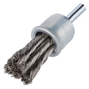 CEPILLO PINCEL, ENTORCHADO INOX 3/4 X ESPIGA 1/4 (0,26MM) 22,000 RPM) TOP
