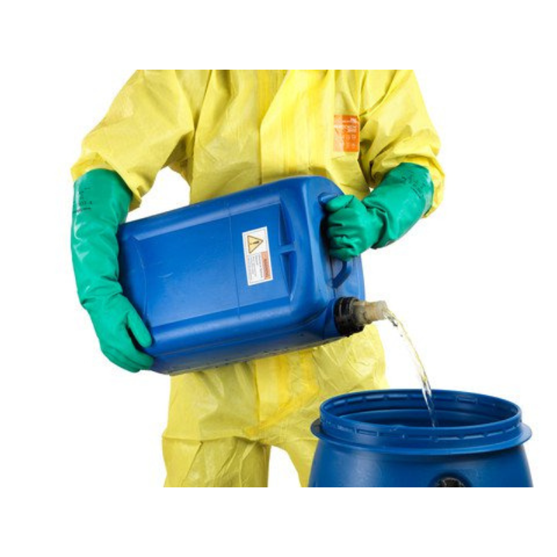 GUANTE DE NITRILO ALPHATEC SIN SOPORTE DE 18 PULGADAS