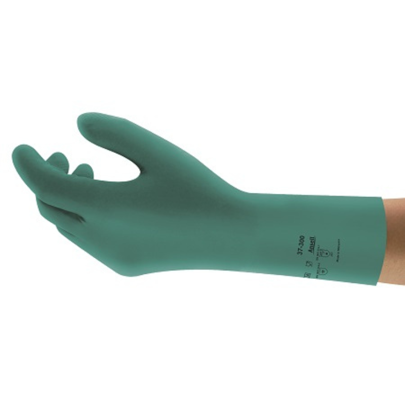GUANTE DE NITRILO ALPHATEC SIN SOPORTE DE 13“ (PAR)