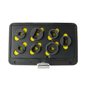 JUEGO MAESTRO DE INSTALACIÓN Y REMOVEDOR DE PASADORES DE GRILLETE DE BALLESTA ROSCADA