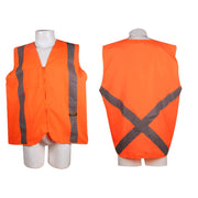 CHALECO CITYLUX NARANJA CINTA REFLECTIVA