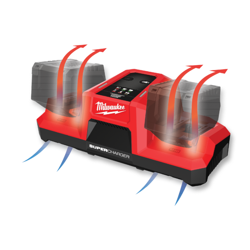 SUPER CARGADOR M18 DE DOS BAHIAS DUALES