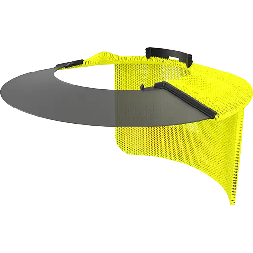 VISERA PARA CASCO CON COVERTOR DE SOL