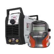 COMBO SOLDADOR INVERSOR SWEISS SKYARC 2050 FX PRO + CARETA PARA SOLDAR SKY
