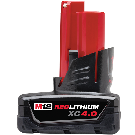 BATERIA M12 DE 4.0A (CAPACIDAD EXTENDIDA)