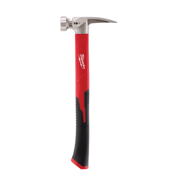 MARTILLO DE CARA PLANA DE 19 OZ CON MANGO DE FIBRA DE VIDRIO	2