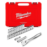 SET DE SOCKET DE 1/2" METRICOS CON FOUR FLAT™