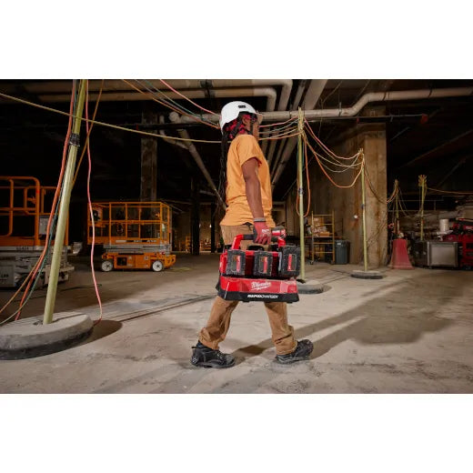 CARGADOR DE BATERIAS M18 DE 6 POSICIONES PARA MODULOS PACKOUT