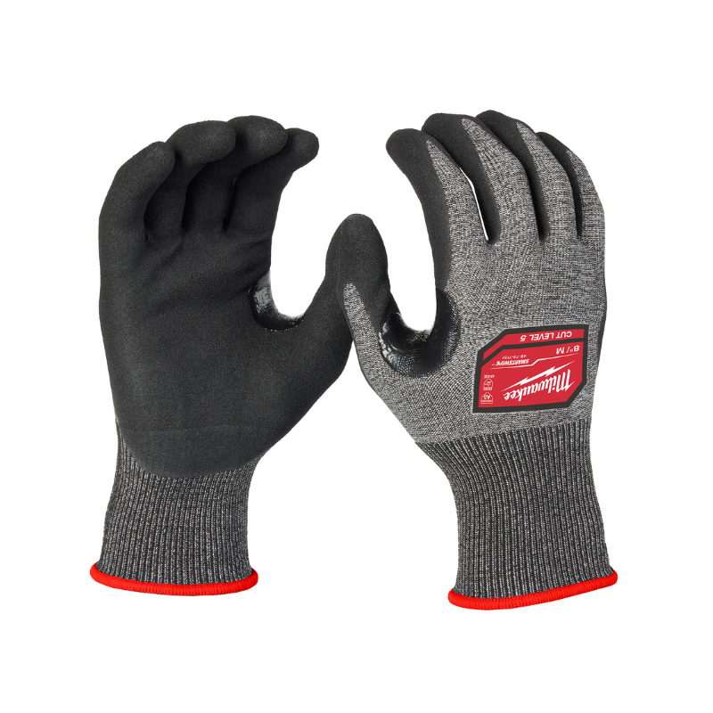 GUANTES RECUBIERTOS DE NITRILO DE ALTA DESTREZA NIVEL DE CORTE 5 - L