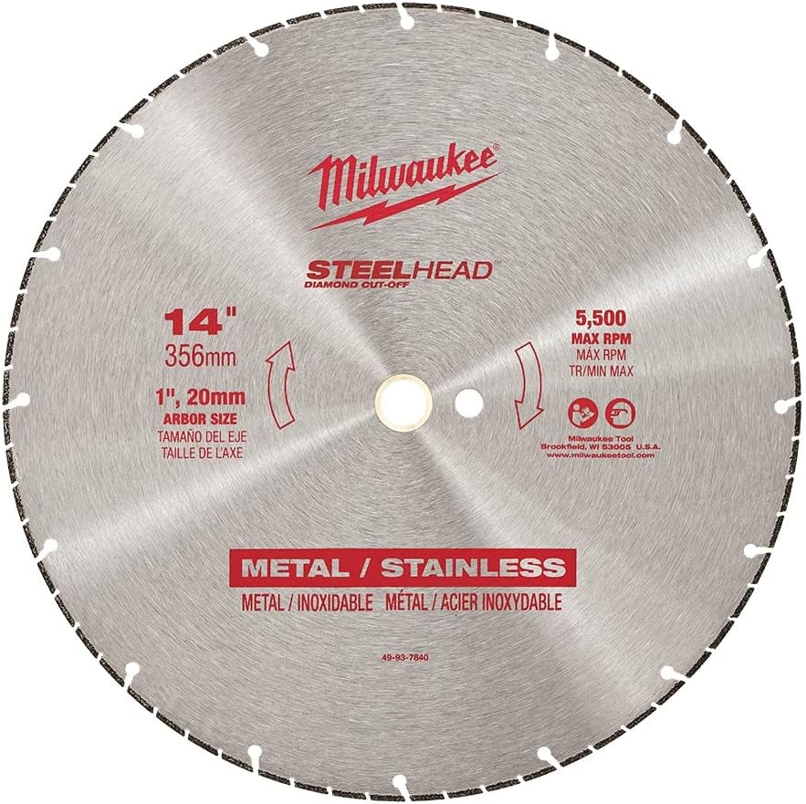 DISCO DIAMANTADO STEELHEAD CORTE DE METAL 14 X 1 Y 20 MM