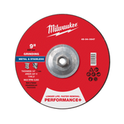 DISCO DE DESBASTE PARA METAL PERFORMANCE+ 9" X 1/4" X 5/8"-11 - TIPO 27
