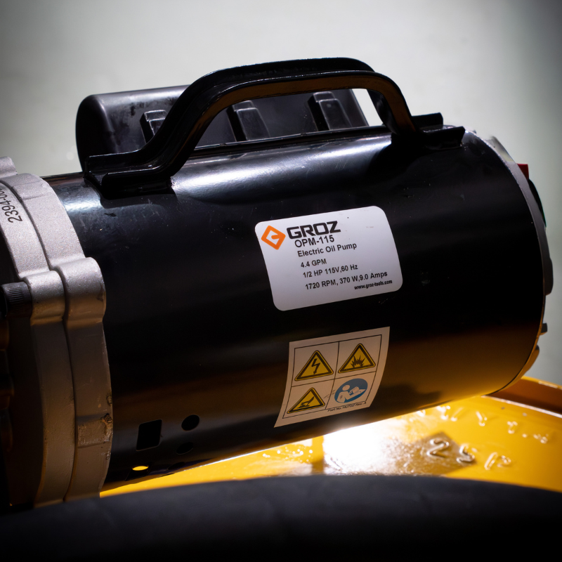 BOMBA DE ACEITE ELÉCTRICA 115V AC, MOTOR 1/2 HP.